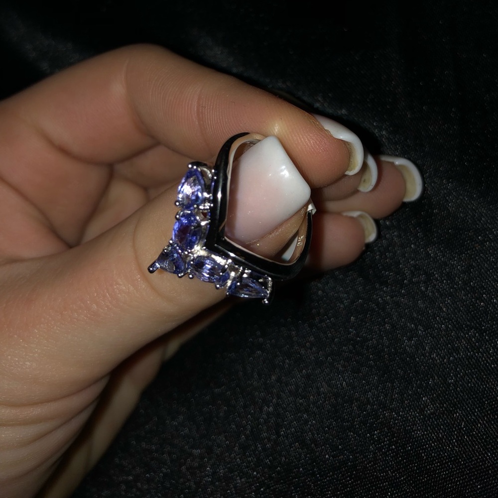 JTV Blue Tanzanite Ring + FREE GIFT!